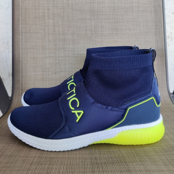 Nautica Anello Shoes Men'sColor Navy/Lime, Style EL2653Size 8.5 Men'sKni… - Picture 1 of 12